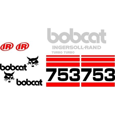 AFTERMARKET Decal Set BOBCAT753NS2DECALSET